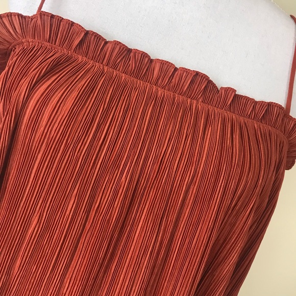 Madewell pleated flowey top nwt - Picture 2 of 8